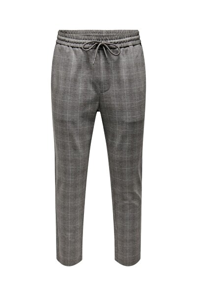 Only & Sons Erkek Günlük Çizgili Casual Pantolon Pant - 22024456