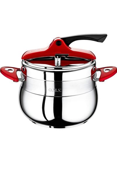OMS 7 liter pressure cooker 18/10 STEEL