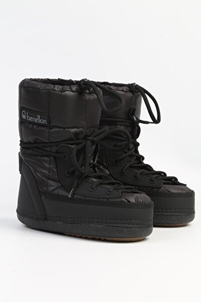 Benetton ® | BN-50085 - 3831 Siyah - Kadın Bot