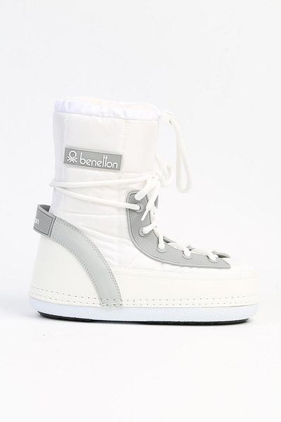 Benetton ® |   BN-50085 - 3831 Λευκό - Γυναικείες Μπότες