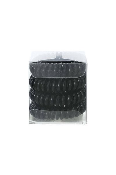 Miniso Women's Black Miniso Spiral Buckle 4 Pieces