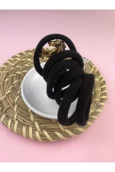 Aşko Store Cataramă neagră groasă din cauciuc 6 buc