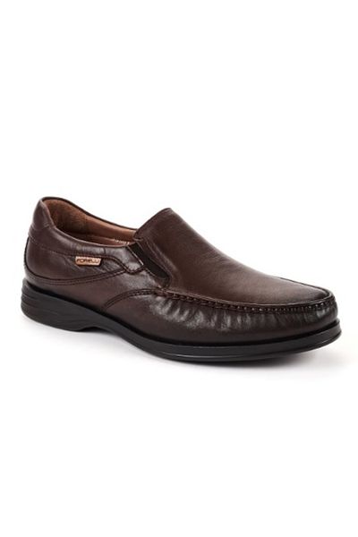 Forelli 35301 FORELLI Pantofi pentru bărbați din piele naturală, ortopedici, foarte ușori, cu croiala clasică