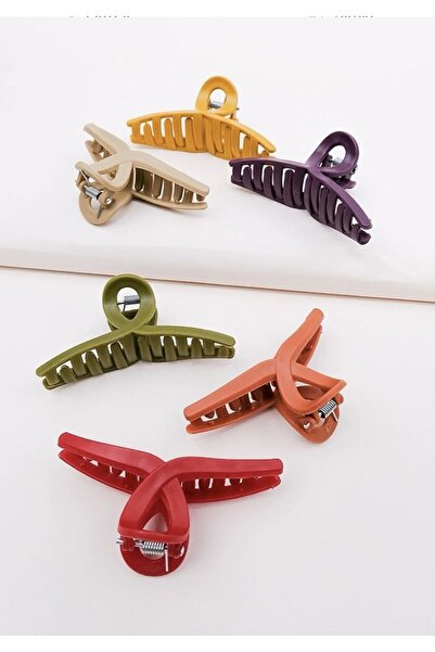 MAKSESUAR Ženska šarena kopča sa 6 delova