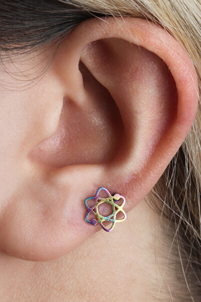 depozoom Cerrahi Çelik Kıkırdak Tragus Helix Orbital Uyumlu Piercing