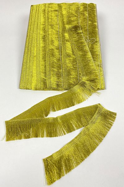 Hobigram Decorative Ribbon Gold Plain Fringe Rope Tassel Ribbon – Decorative Ribbon, Stylish Design, Women's Accessory