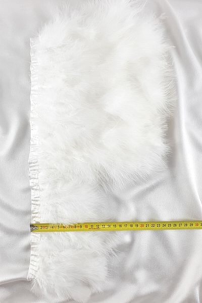 Hobigram Decorative Stripe White Maya Feather – Special Design, Accessory, Quality Production, Eye-Catching Style – Decorat