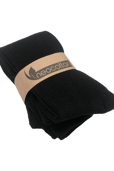 neocotton Памучни бебешки чорапогащи с плосък ток, подсилени с 3 чифта