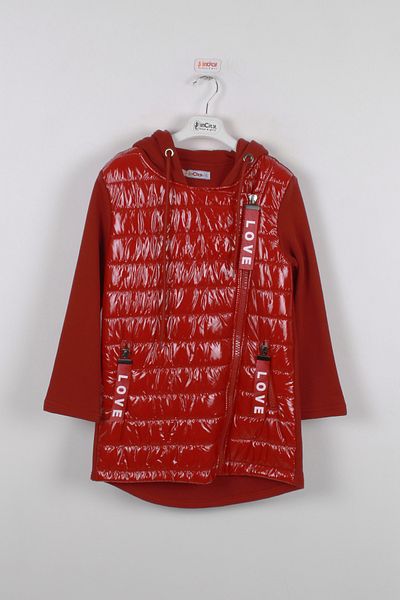 incity Girl's Hooded Zippered Seasonal Coat