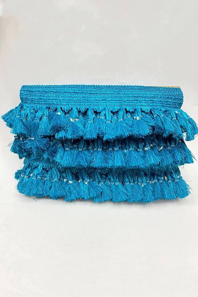 Hobigram Decorative Ribbon Bun Fringe Tassel – Special Design, Accessory, Quality Production, Eye-Catching Style – De