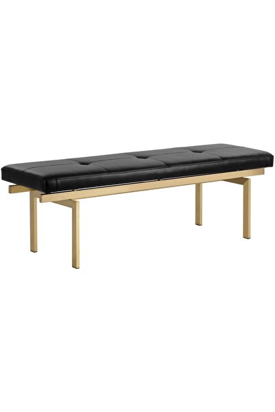 Passion Raginta Dekoratif Yatak Ucu Oturma Bankı Makyaj Oturağı Suni Derili G...