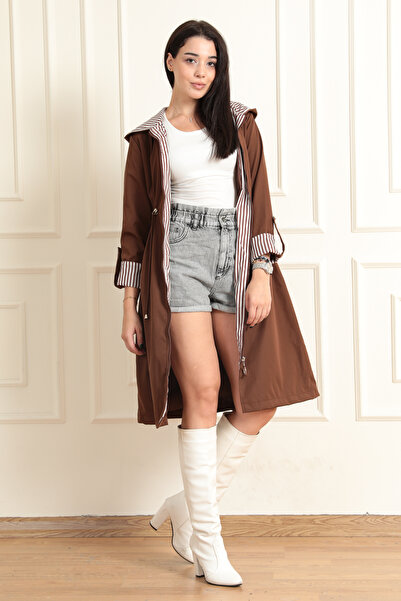 ModaPlaza Trench lung pentru femei 9091