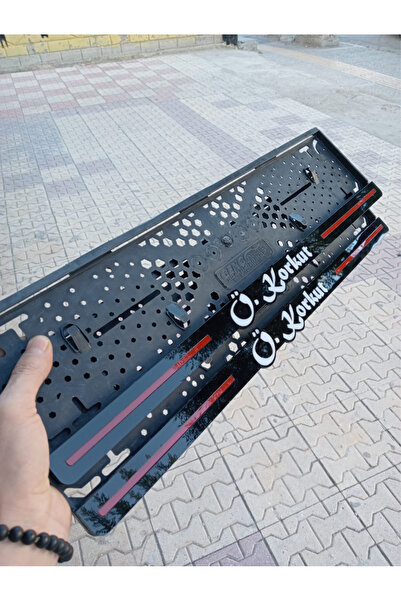 Nar Promosyon Pleksi Plakalık Takım 2 Ad. - App ve Normal Plaka İçin Alt Üst ...