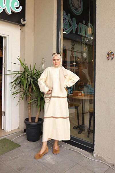 lurex moda ΜΑΚΡΥ ΠΛΕΚΤΟ ΦΟΡΕΜΑ ΜΕ ΟΡΙΖΟΝΤΙΑ ΡΙΓΕΣ