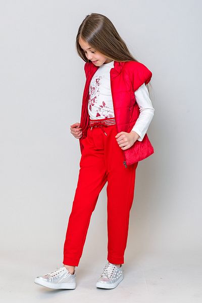 incity Girl's Glitter Stripe Detailed Sweatpants