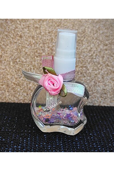 hbtasarim Glitter mini çiçekli cep parfüm fresh