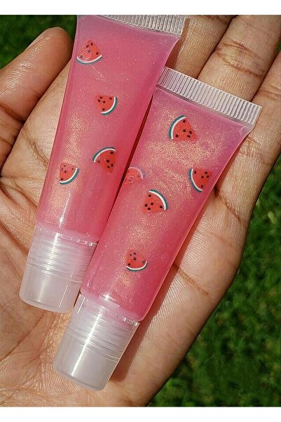 hbtasarim Pembe karpuzlu lipgloss 2 li set
