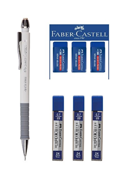Faber Castell Apollo White 0.7 Set