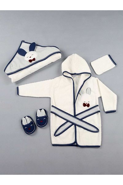 Gaye Bebe Nurtopu Bebe Gaye Bathrobe Set