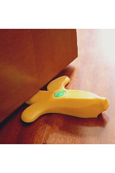 biyeniliklazim Kapı stoperi kapıdurdurucu ilginç muz ev hediyesi tasarım muz kapı tutucu