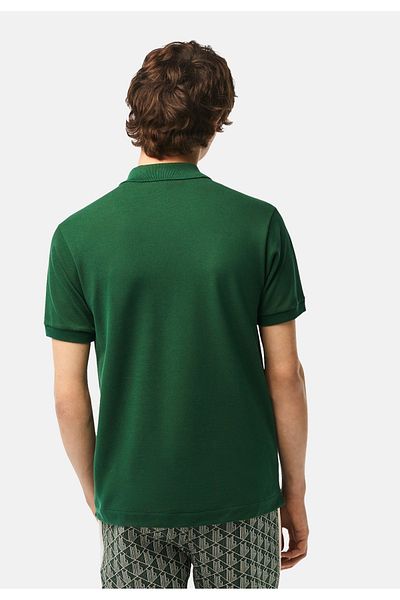 Lacoste Poloshirt Polo Kurzarmshirt aus Baumwoll-Petit-Piqué mit Logo-Stickerei