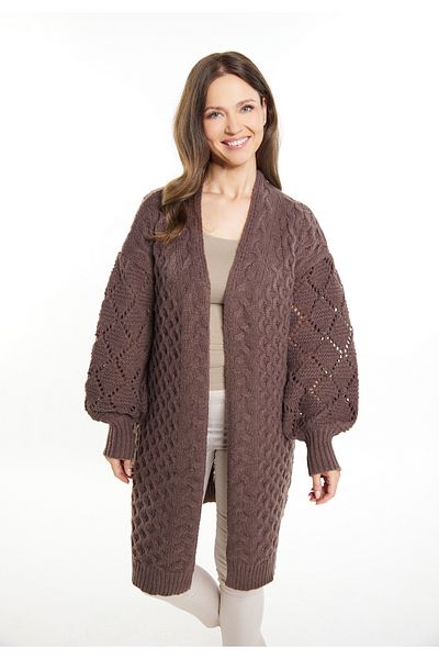 USHA Strick Cardigan sivene