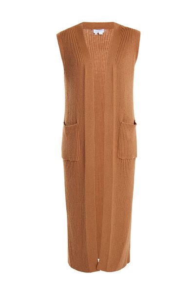 USHA WHITE LABEL Strickweste teylon
