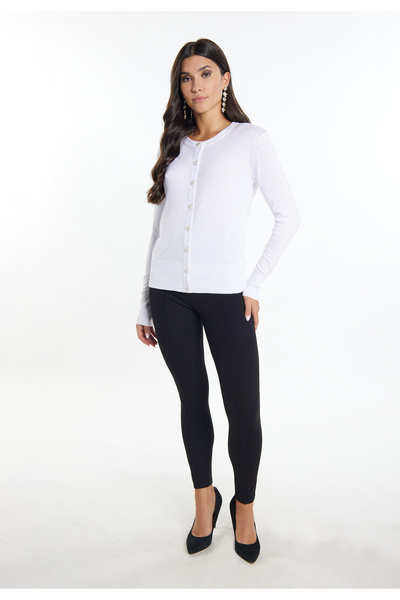 Faina Strick Cardigan