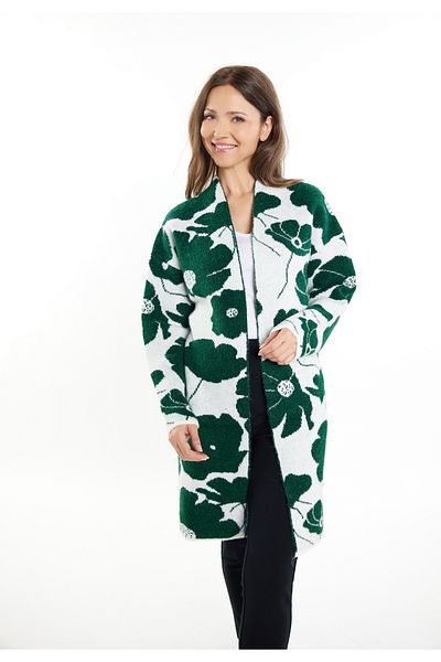 USHA Strick Cardigan lurea