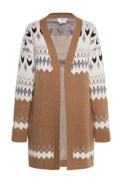 USHA FESTIVAL – Strick-Cardigan-Schläger-Design