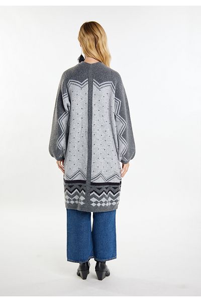 USHA FESTIVAL Long Cardigan flesh
