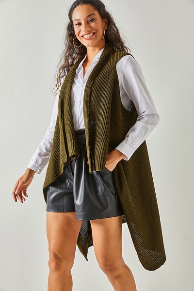 Khaki skirt hotsell womens vest