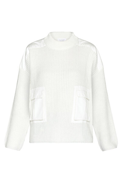 Sister's Point Pulóver-női / lányok-krém/krém