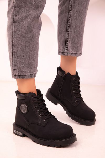 SOHO Чорні жіночі черевики Bootie 13779