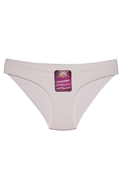 Papatya Pamuk Lazer Kesim Iz Yapmaz Külot 3'lü Paket