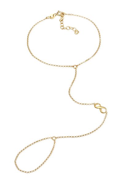 ELLI Armband Handkette Infinity 925 Silber