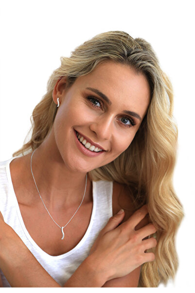 ELLI Schmuckset Welle Kristalle 925 Silber