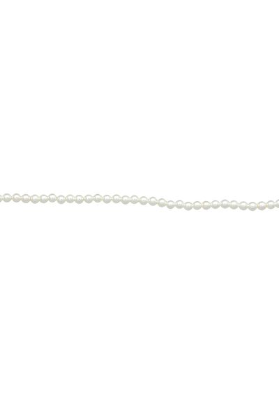 ELLI Halskette Damen Choker Trend mit Muschelkernperlen aus 925 Sterling Silber