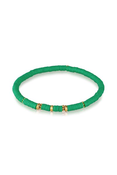 ELLI Armband Heishi Perlen Beads 925 Silber