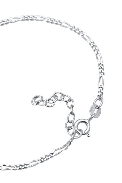 ELLI Armband Handchain Handkette Figaro 925 Silber