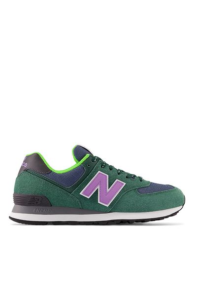 Green new balance women's online