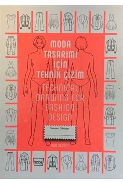 Genel Markalar Moda Tasarımı İçin Teknik Çizim - Technical Drawing For Fashio...