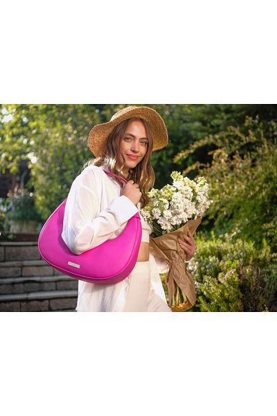 Laura Ashley Fuchsia Women's Shoulder Bag