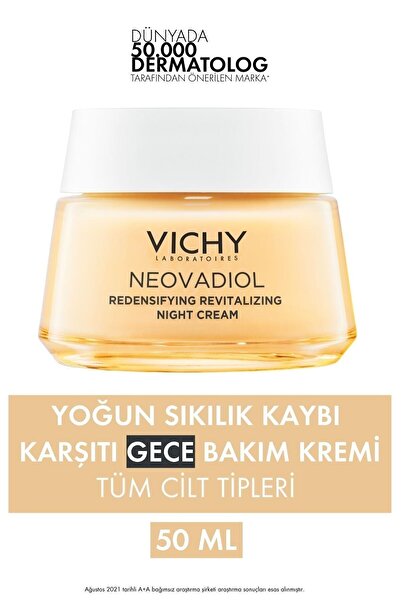 Vichy Neovadiol Peri-menopause Anti Aging Olgun Yaş İçin Canlandırıcı Gece Bakım Kremi 50ml