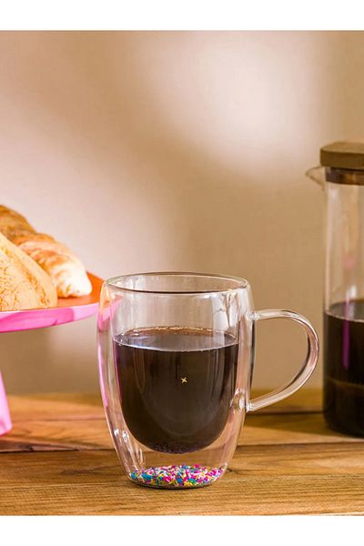 LC Waikiki Double Wall Glass Mug 350 Ml