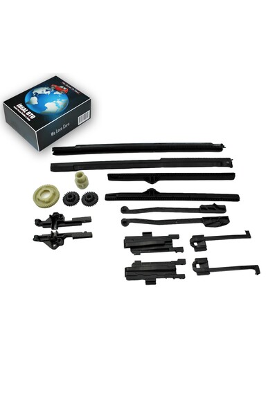 İDEAL OTOMOTİV Land Rover Freelander 1 Sunroof Sanruf Tamir Seti 16 Parça Sağ...