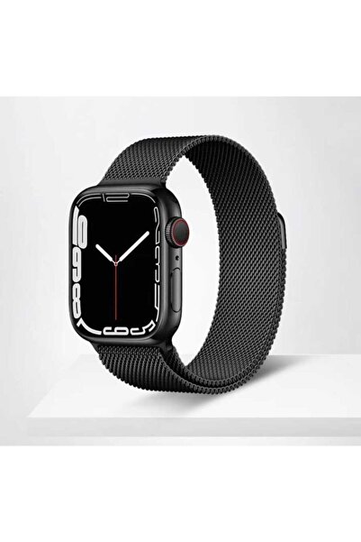 Alstrap Apple Watch Seri 2/3/4/5/6/7/8/se 38mm-40mm-41mm Uyumlu Milano Hasır ...