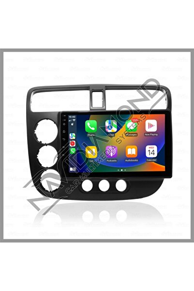 NAVİDİAMOND NAVIDIAMOND HONDA VTEC CİVİC 2001-2006 2 GB RAM 32 GB HAFIZA ANDROID MULTIMEDIA X ELKTRNK TEYP