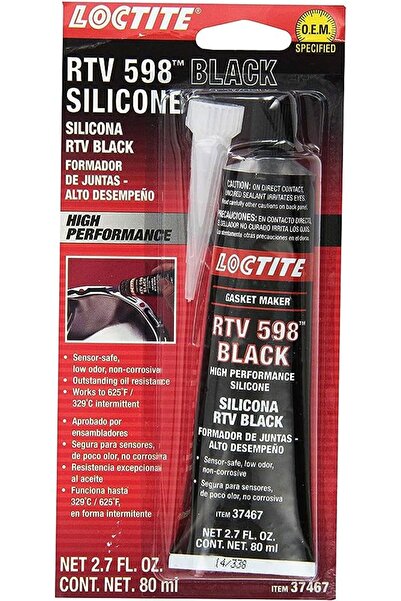 LOCTİTE Loctite SI 598 Silikon Sıvı Conta Siyah 80ml L491985