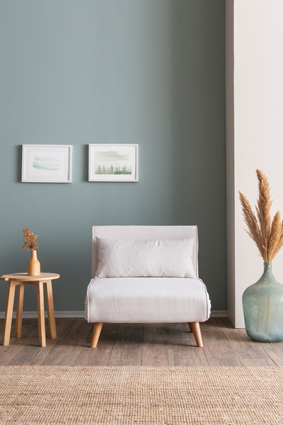 Pafu Folde 80 Tekli Yataklı Katlanır Koltuk Teddy Beyaz